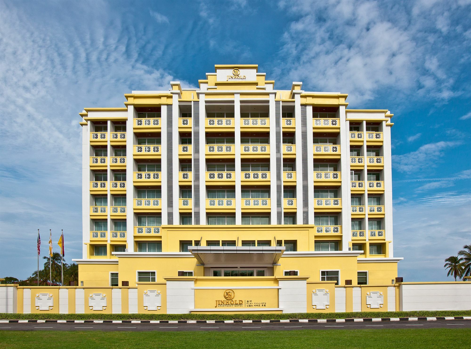 Jinhold Apartment Hotel Бинтулу Экстерьер фото